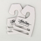 60mmx90mm schwarzer Logo Cardboard Hangers Matt Finish Bindungs-Halter-Aufhänger