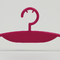 Kundenspezifischer Druckroter Unterwäschen-Aufhänger Logo Plastic Lingerie Hangers Roses