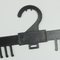 Plastikwäsche-Aufhänger kundenspezifischer Logo Black Plastic Bra Hangers Soems PS