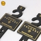 Gold vereiteln das Stempeln von Logo Plastic Belt Hangers For-Wandschrank