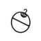 schwarze ovale Plastikschal-Aufhänger kundengebundenes Logo 17*13cm langlebigen Gutes