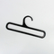 Kundenspezifischer Logo Scarf Black Plastic Hangers W17.5cmxH8.5cm