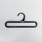 Kundenspezifischer Logo Scarf Black Plastic Hangers W17.5cmxH8.5cm