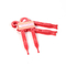 Rot färbte kundenspezifische Zinken des Logo Plastic Belt Hangers For-Pferdeausrüstungs-Gurt-zwei