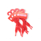 Rot färbte kundenspezifische Zinken des Logo Plastic Belt Hangers For-Pferdeausrüstungs-Gurt-zwei